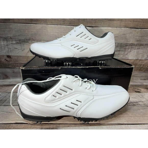 New Footjoy FJ Street Golf Shoes White Black 10.5‎ Style 56452 main image 14